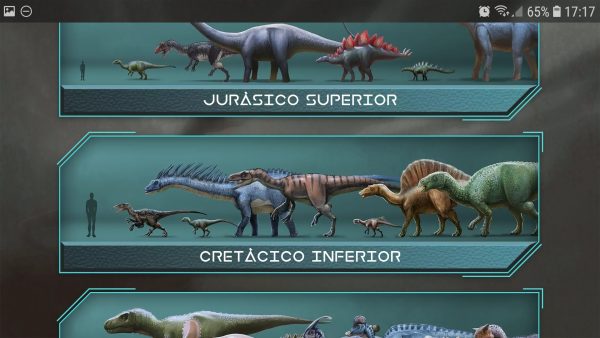 Enciclopedia de dinosaurios: dinosaurios y sus tamaños