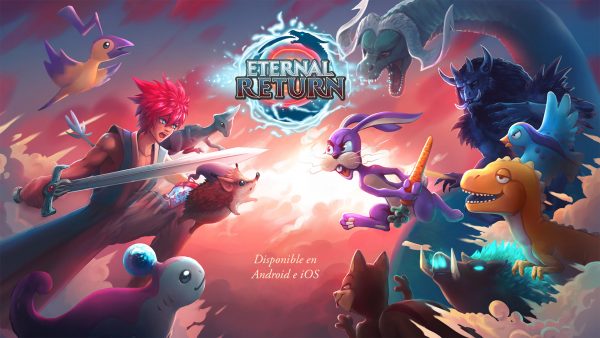 Poster del juego Eternal Return RPG juego de estrategia para Android e iOS